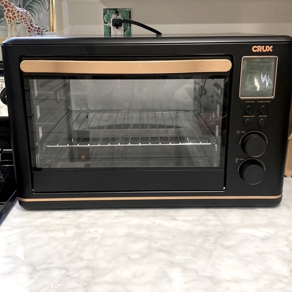 Super Chic CRUX 6-Slice Digital Air Fryer Toaster Oven in Black - Picture 12 of 17